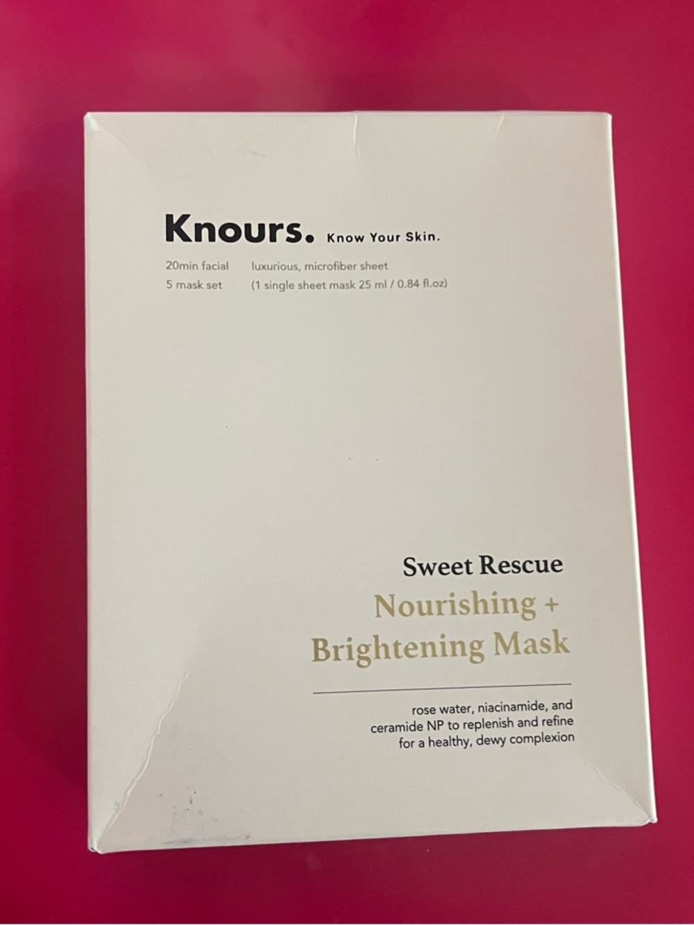 Sweet Rescue Nourishing Mask 5 Pack